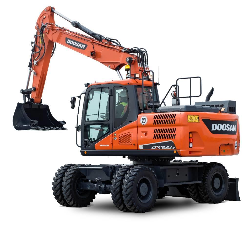Doosan Hjulgrävare 16 ton - DOOSAN DX160W-5 Excavatoare cu roti