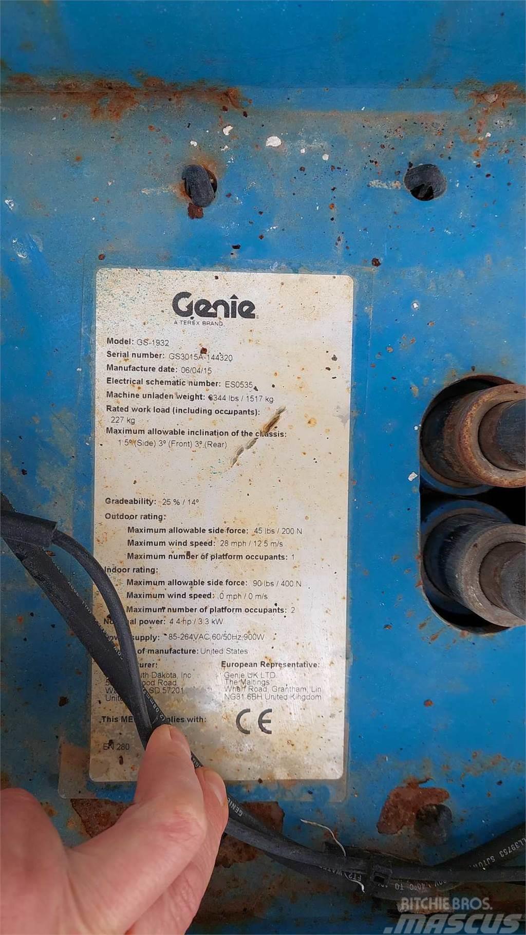 Genie GS1932 Platforme foarfeca
