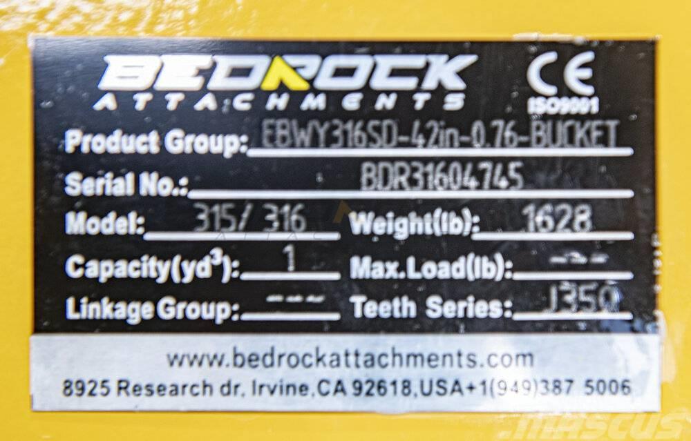 CAT 42" Severe Rock Bucket 315D/F,316E/F,318D2/E/F Alte componente