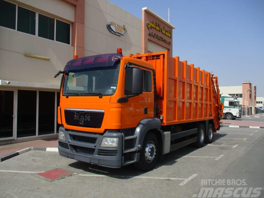 MAN TGS 28.320 6×2 Garbage Truck 2008 Camion de deseuri