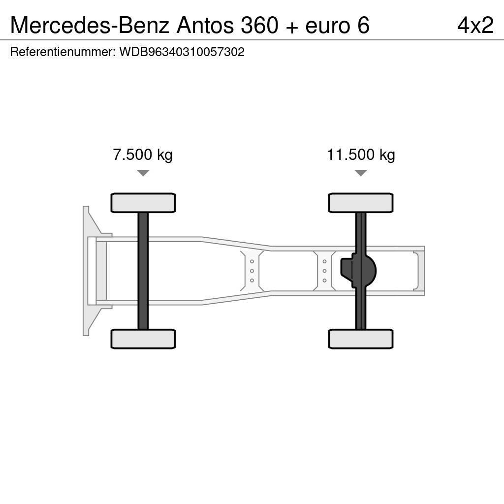 Mercedes-Benz Antos 360 + euro 6 Autotractoare