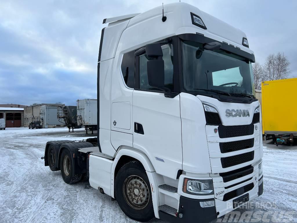 Scania S520A6X2NB EURO 6 ,full air, 9T front axel Autotractoare