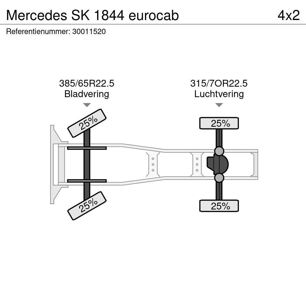 Mercedes-Benz SK 1844 eurocab Autotractoare