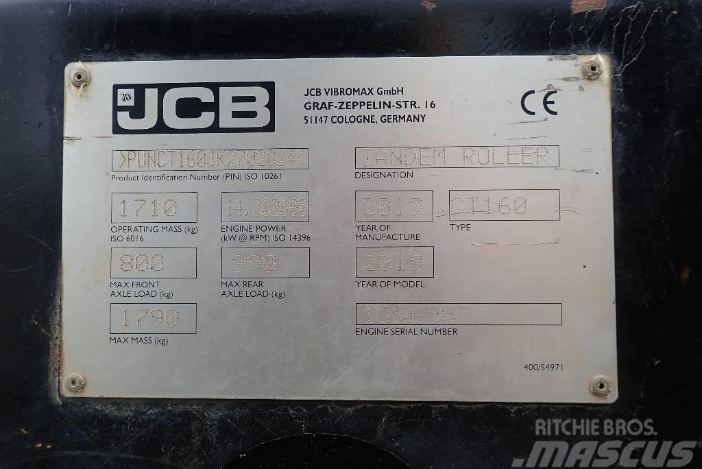 JCB CT 160 - 80 Cilindri compactori dubli