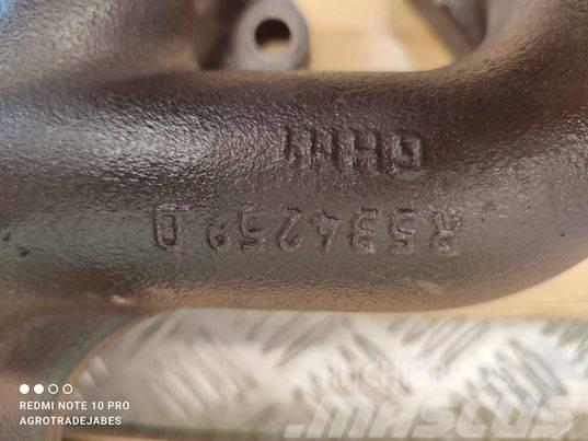 John Deere 6068 HRT 90 (R534259) exhaust manifold Motoare