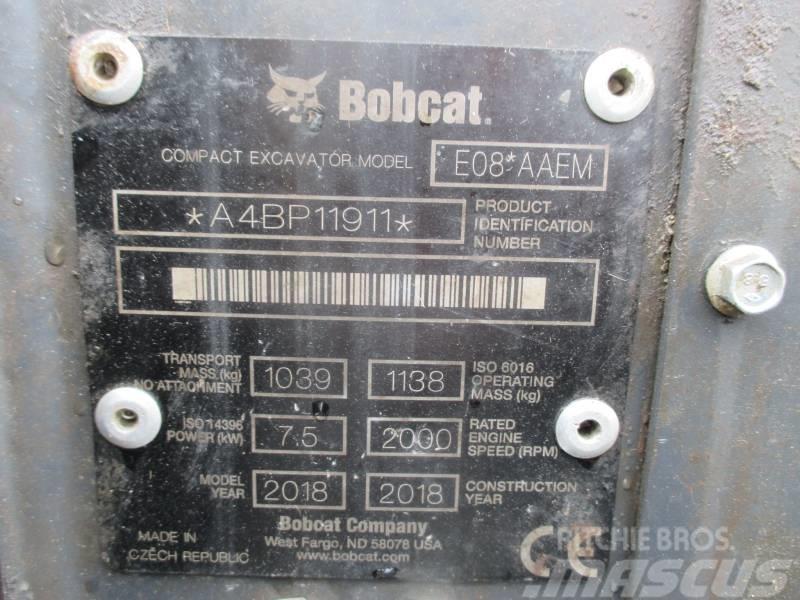 Bobcat E 08 Mini excavatoare < 7t