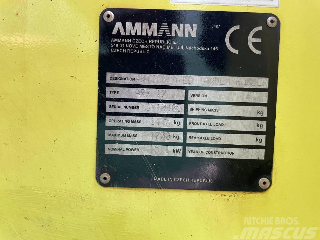 Ammann ARX 12 Cilindri compactori dubli