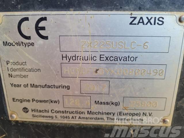 Hitachi ZX 225 US LC-6 Excavatoare pe senile