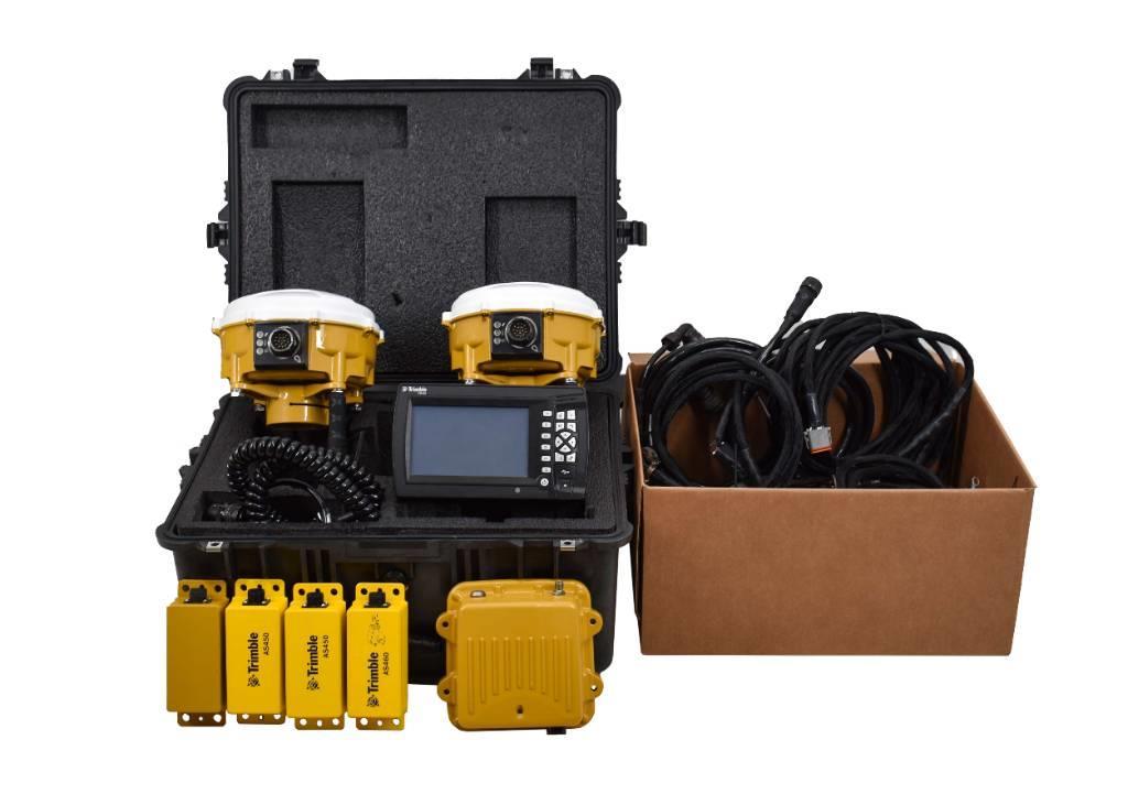 Trimble GCS900 Excavator GPS Kit w CB460, MS992s, & Wiring Alte componente