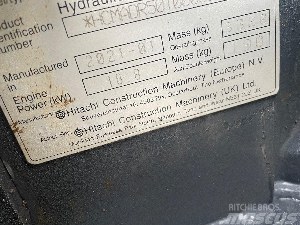 Hitachi ZX 33 U Mini excavatoare < 7t