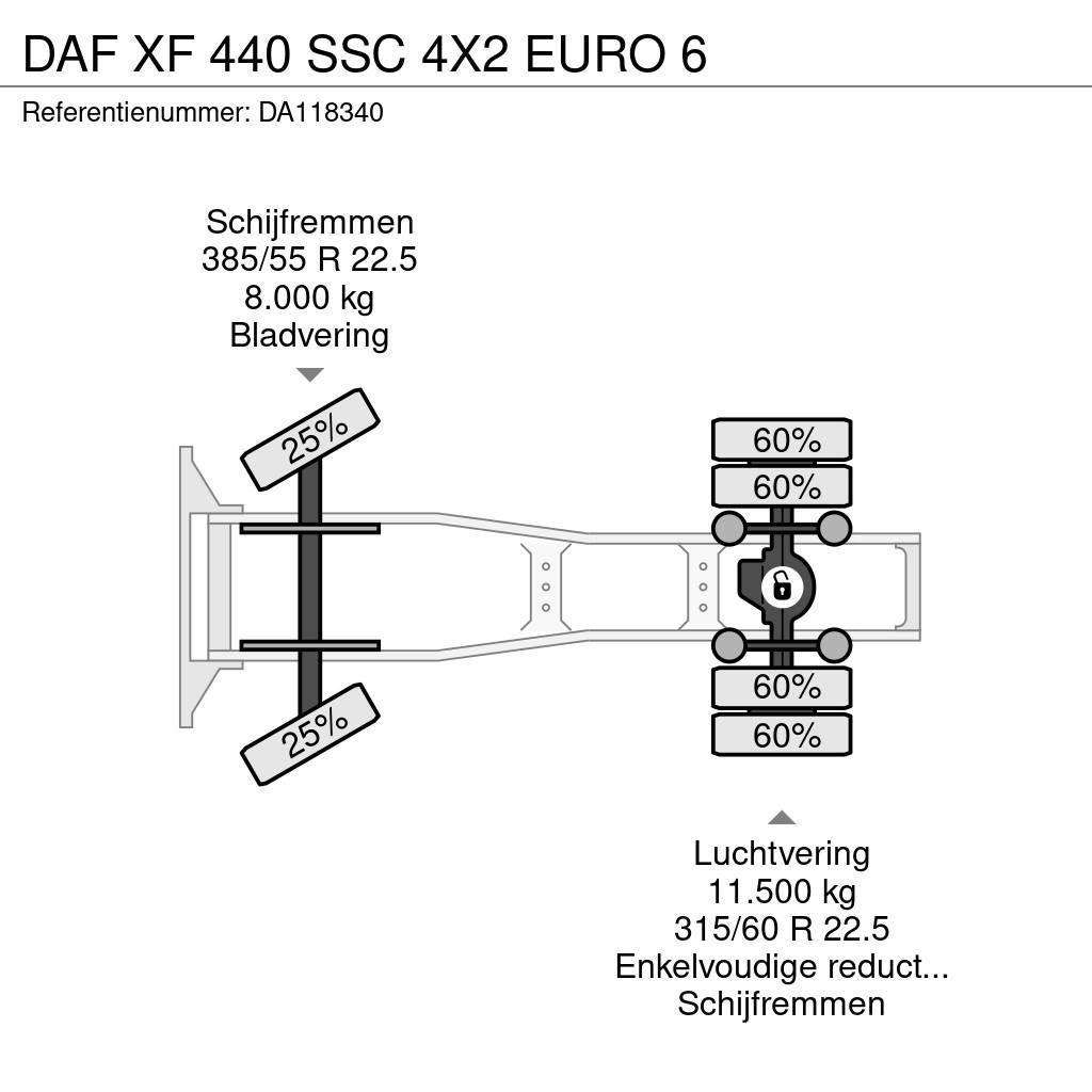 DAF XF 440 SSC 4X2 EURO 6 Autotractoare