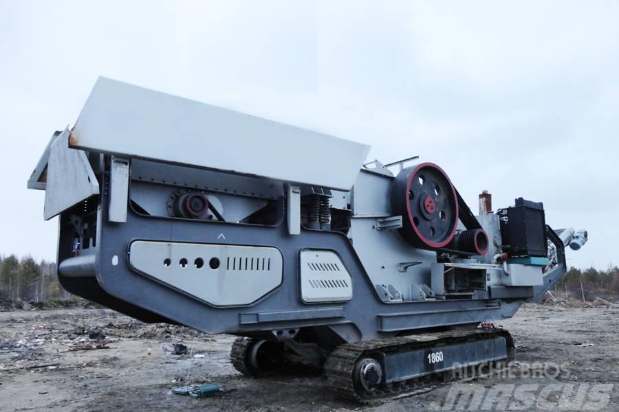 Liming 250tph YG1142E710 Mobile Jaw Crusher Concasoare mobile