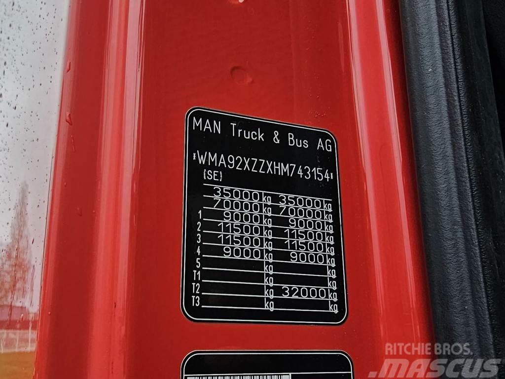 MAN TGX 35.500 8x4-4 / HOOKLIFT / ABROLKIPPER Camion cu carlig de ridicare