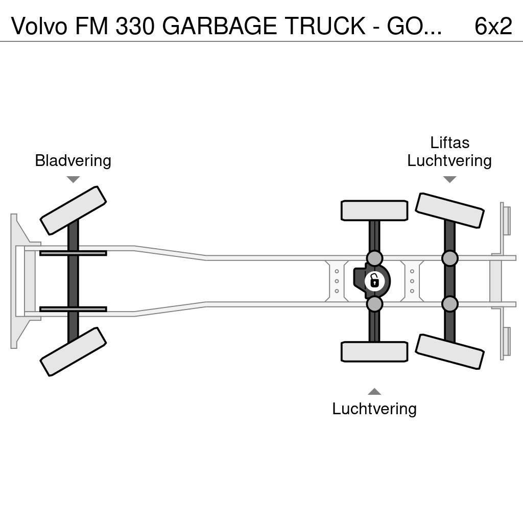 Volvo FM 330 GARBAGE TRUCK - GOOD WORKING CONDITION (!) Camion de deseuri