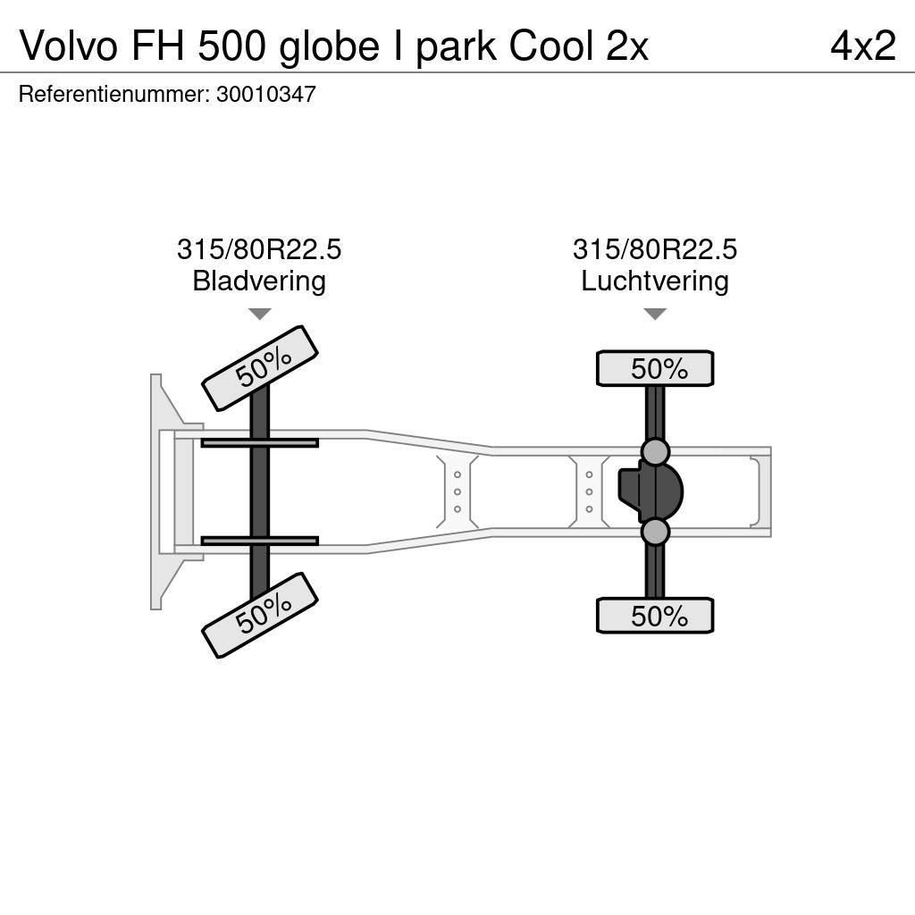 Volvo FH 500 globe I park Cool 2x Autotractoare