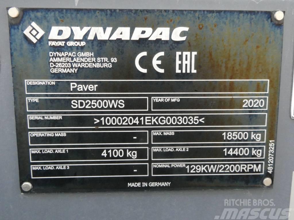 Dynapac SD 2500 WS Pavatoare asfalt