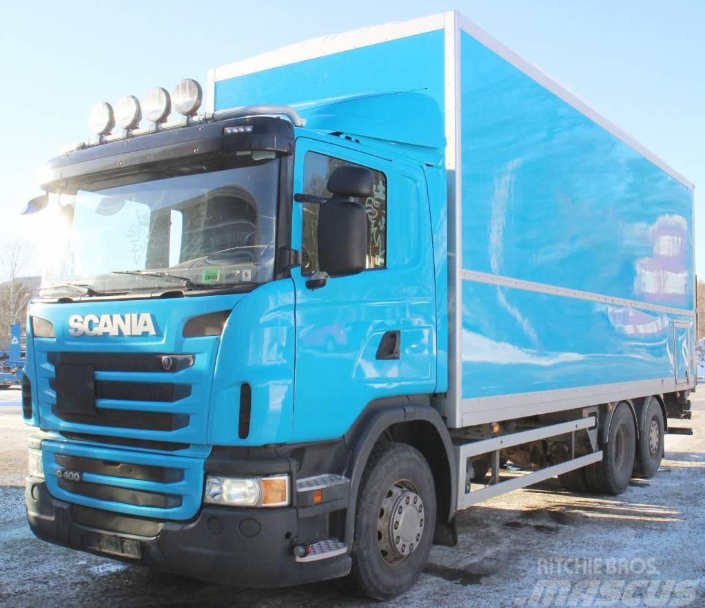Scania G 400 6x2*4 skåpbil Autocamioane