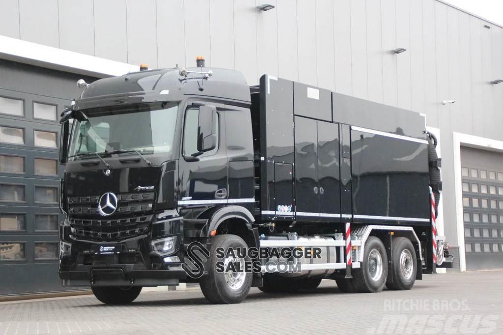 Mercedes-Benz Arocs 2851 MTS 2024 Saugbagger Camion vidanje