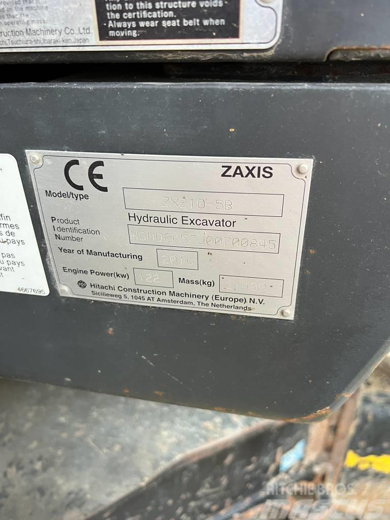 Hitachi ZX210LC Excavatoare pe senile