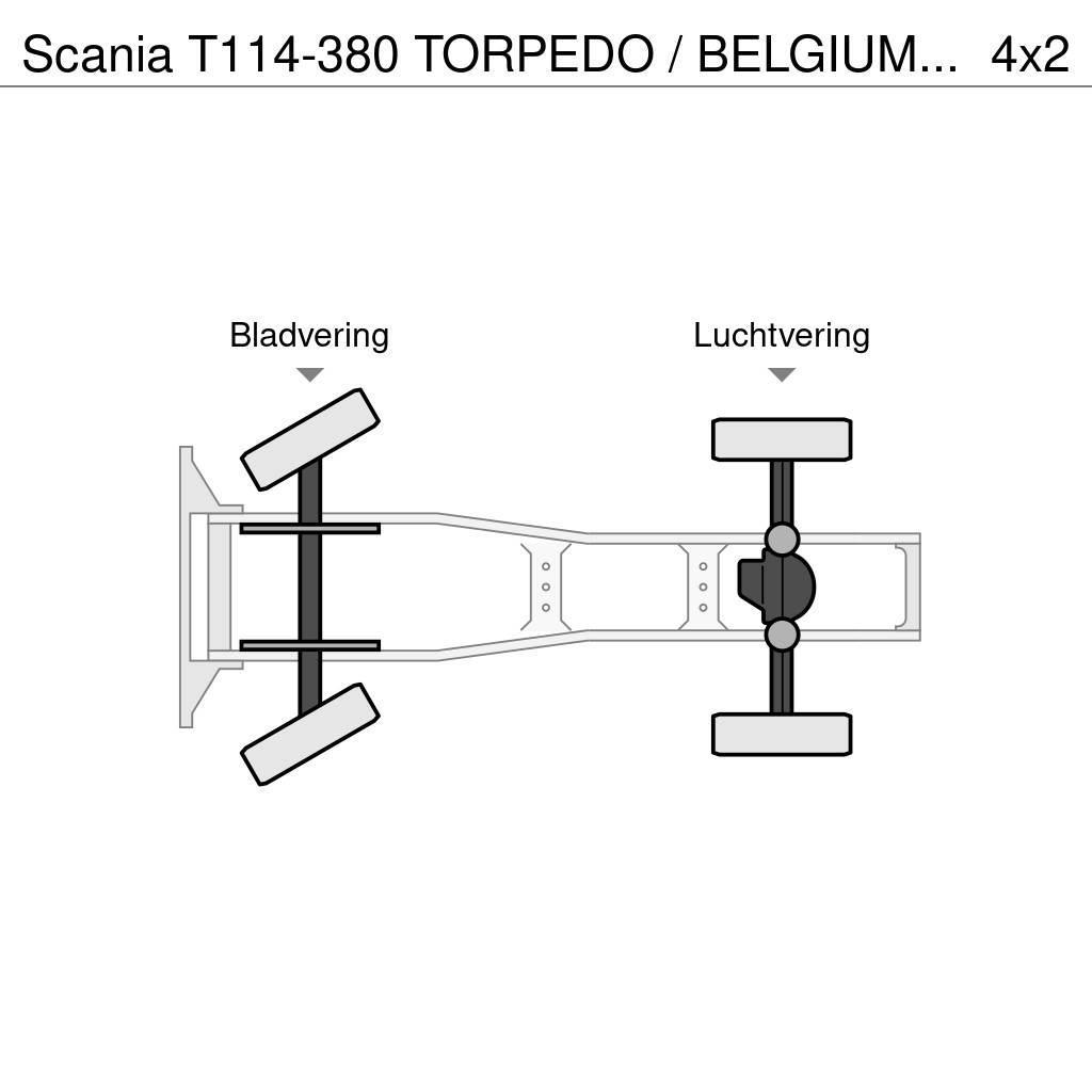 Scania T114-380 TORPEDO / BELGIUM TRUCK !! Autotractoare
