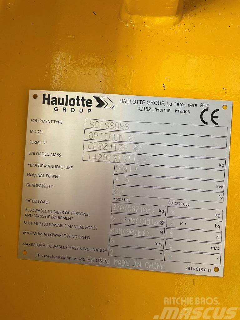 Haulotte Optimum 8 Platforme foarfeca
