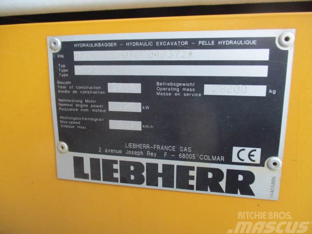 Liebherr R 926 Litronic Excavatoare pe senile