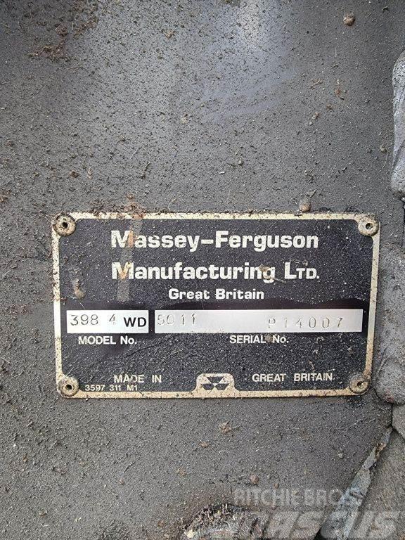 Massey Ferguson 398 - 4x4 Tractoare