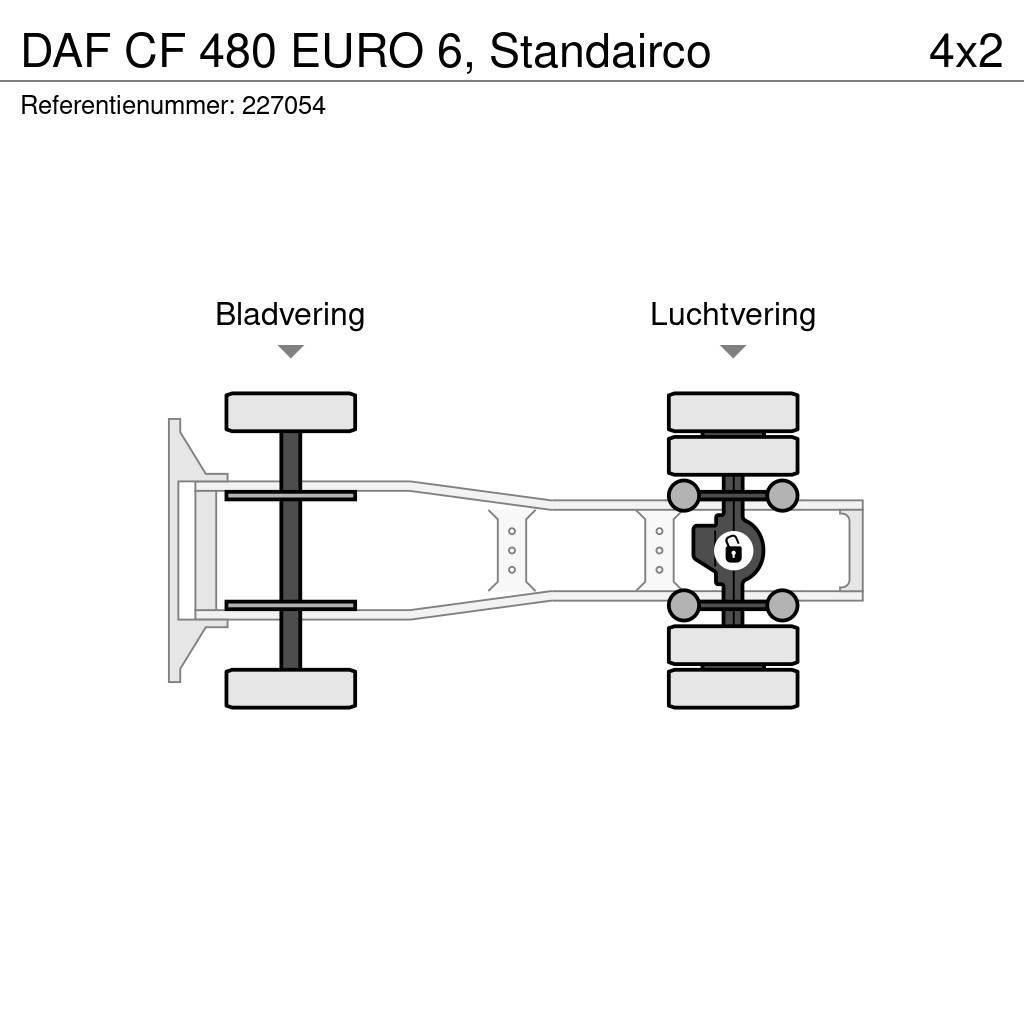 DAF CF 480 EURO 6, Standairco Autotractoare