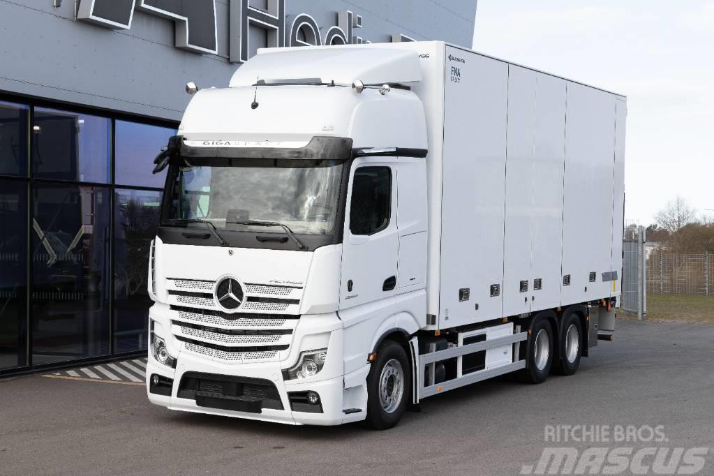 Mercedes-Benz Actros 2853 6x2 Bussbygg FNA Kylbil Camion cu control de temperatura