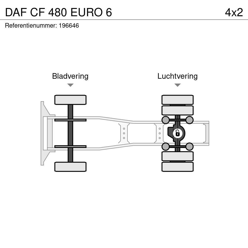 DAF CF 480 EURO 6 Autotractoare