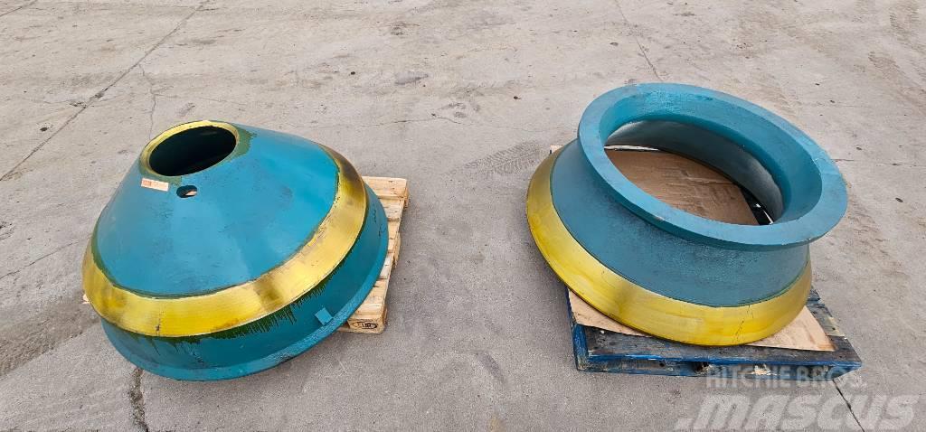 Metso HP300 cone crusher wear parts N55308267 N55208282 Concasoare mobile