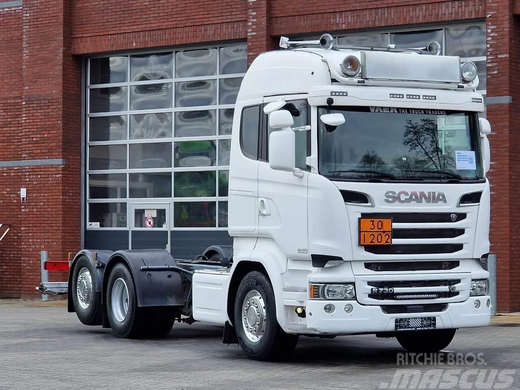 Scania R730 V8 Highline 6x2*4 - Chassis - Retarder - Full Camion cabina sasiu