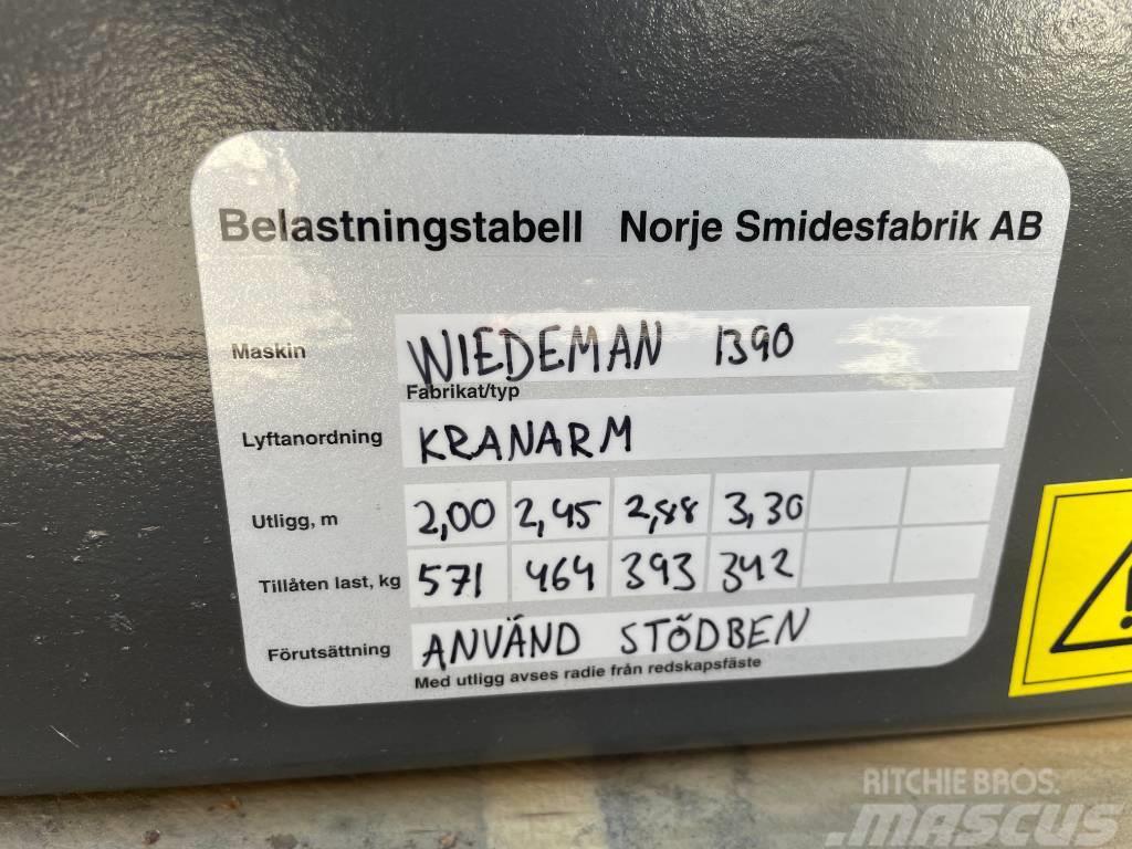 Norje Kranarm - Hydraulisk | N338 STORA BM fäste Alte componente