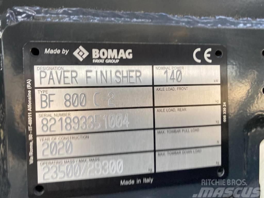 Bomag BF 800 C-2 S600 HMI 1.0 Pavatoare asfalt