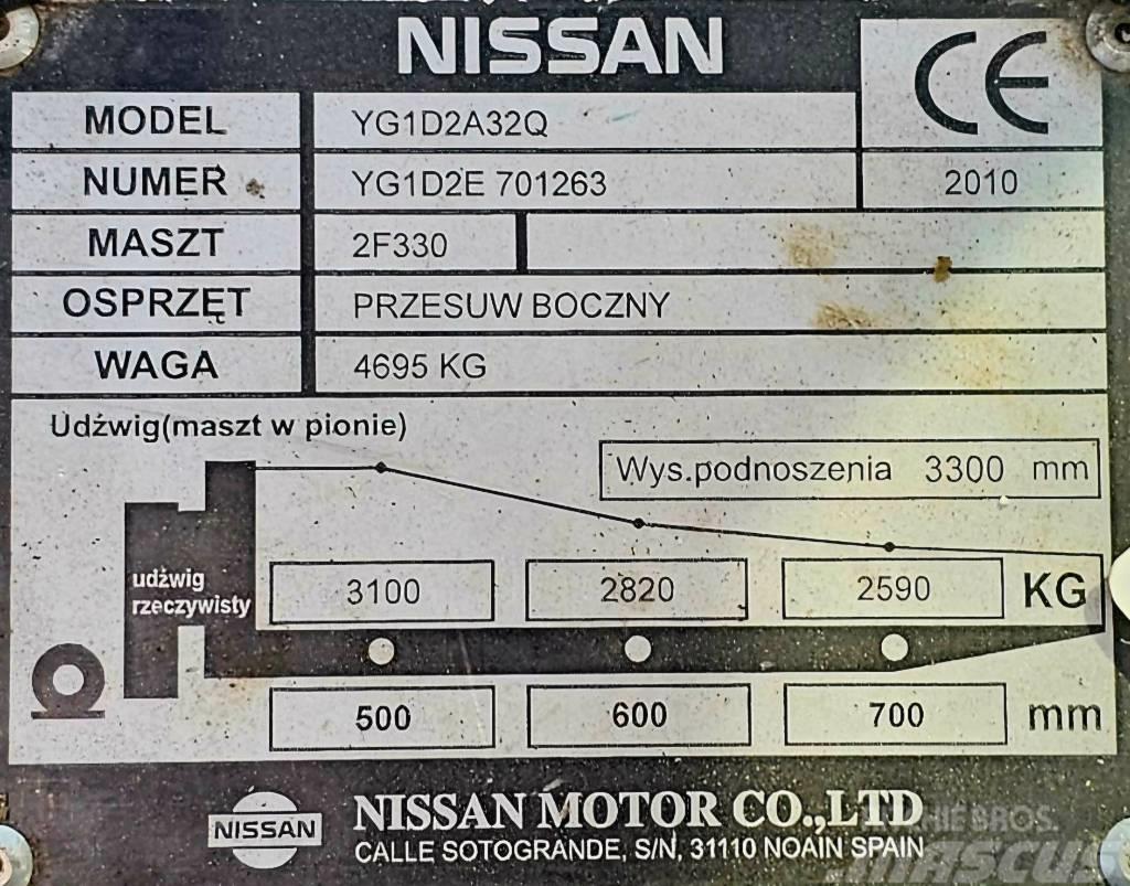 Nissan YG1D2A32Q Stivuitor diesel