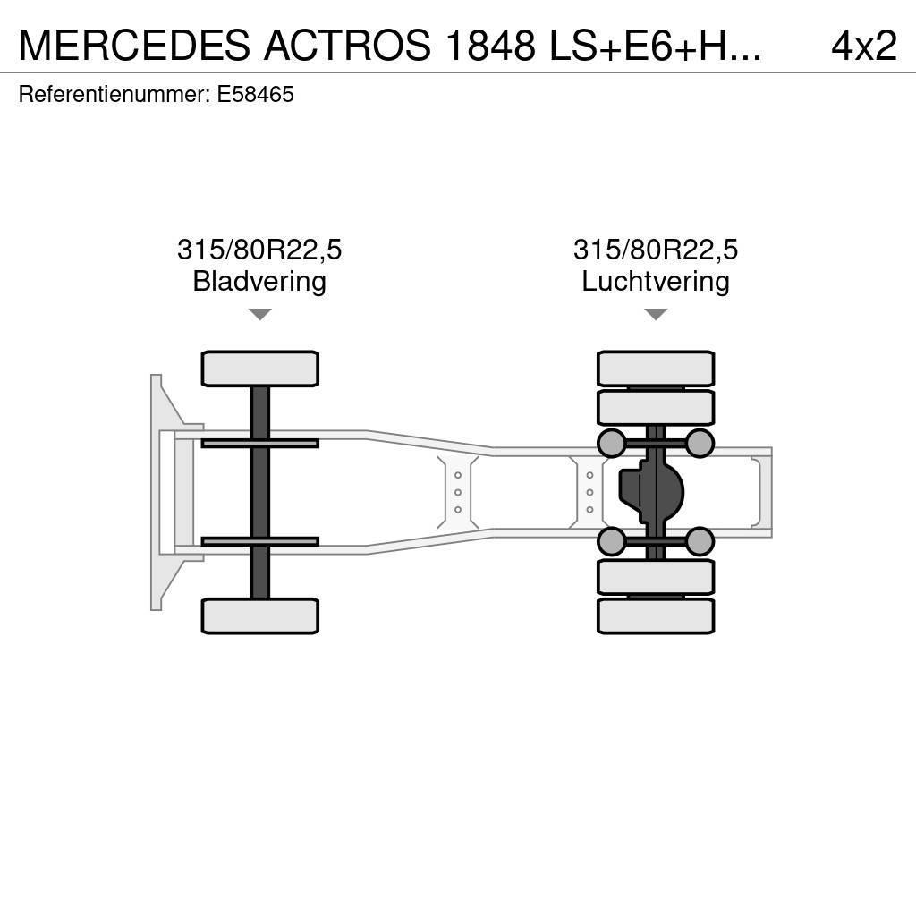 Mercedes-Benz ACTROS 1848 LS+E6+HYDR. Autotractoare