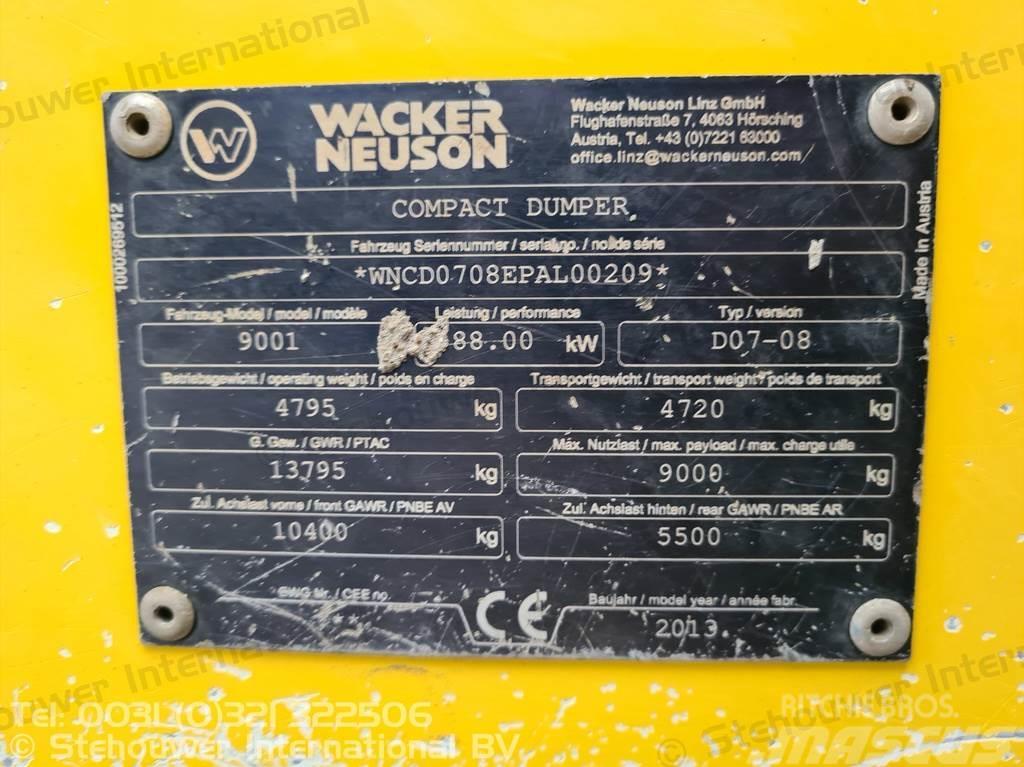 Wacker Neuson 9001 Minitractor de teren