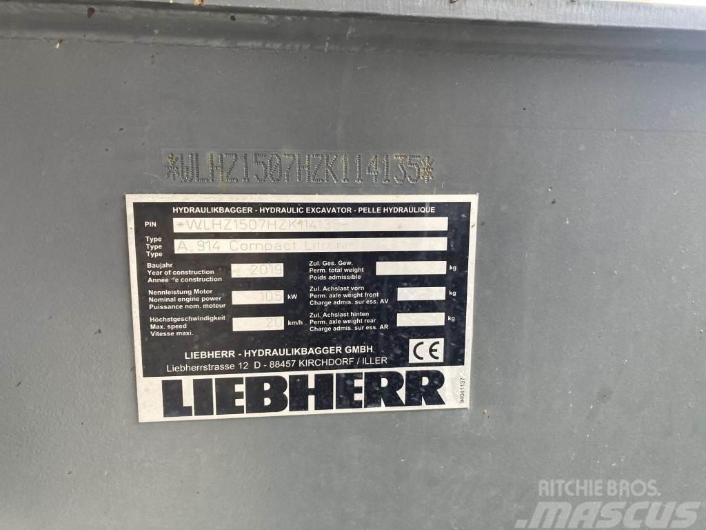Liebherr A 914 Compact Litronic Excavatoare cu roti