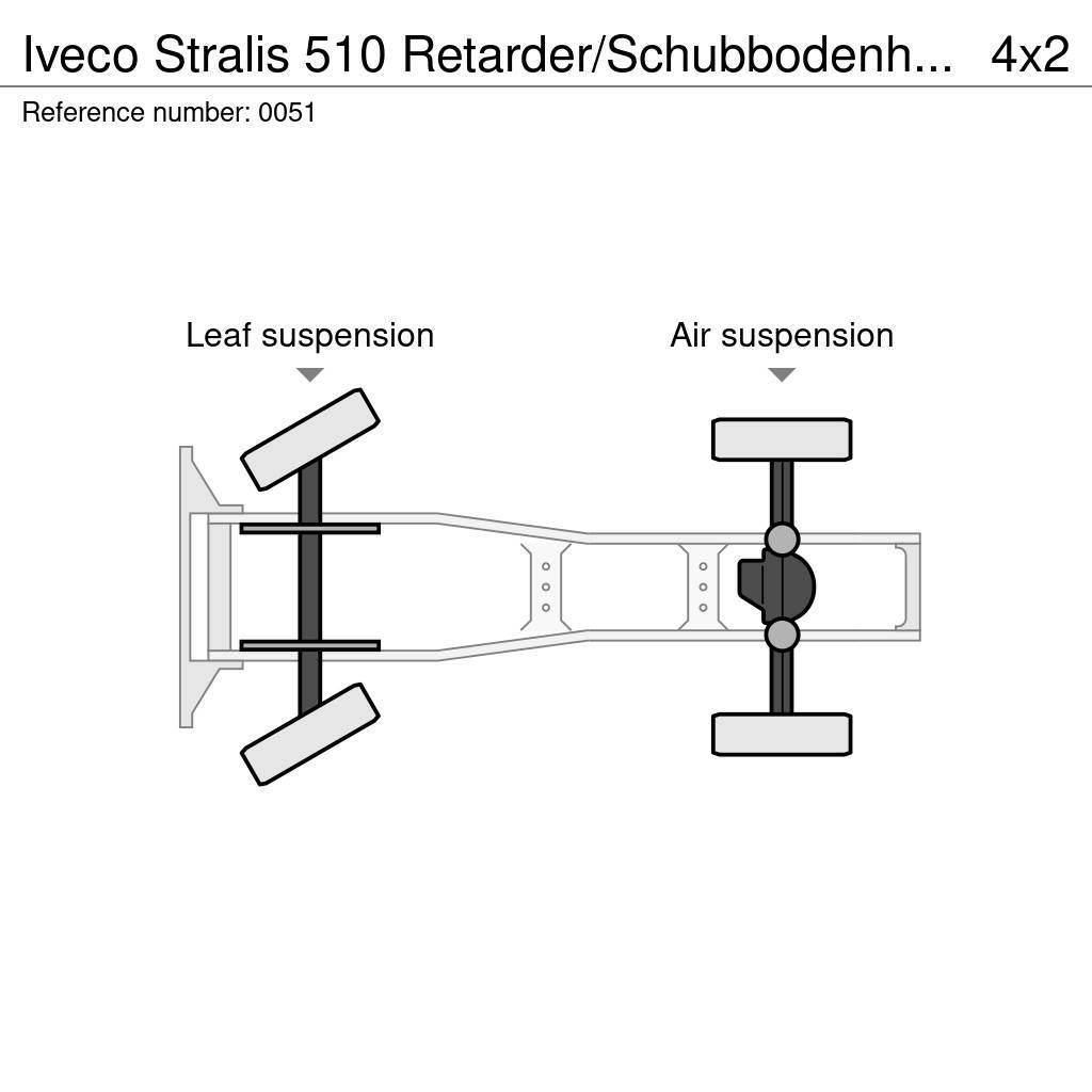 Iveco Stralis 510 Retarder/Schubbodenhydraulik/Standklim Autotractoare