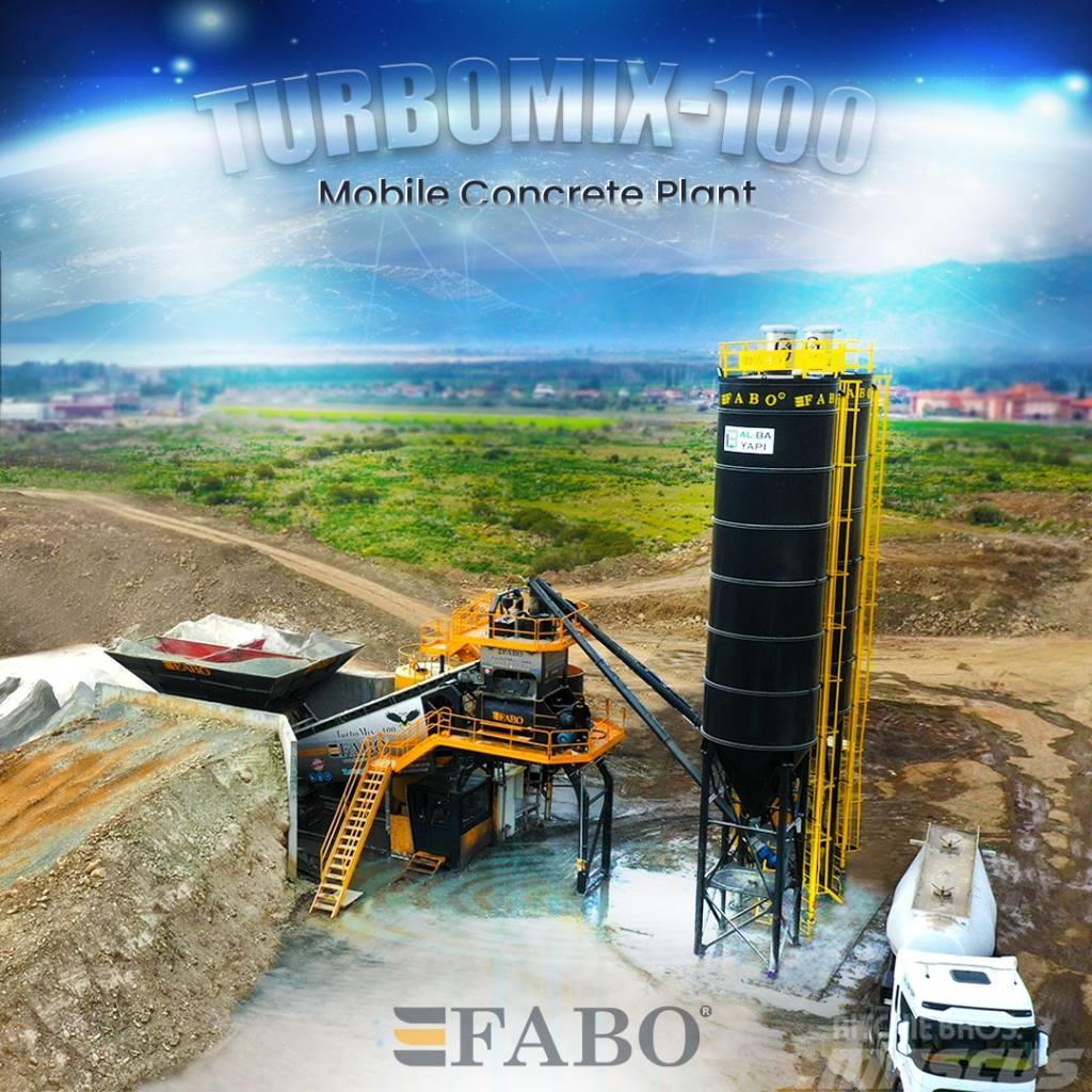  TURBOMIX-100 Mobile Concrete Batching Plant Accesorii pentru utilaje beton