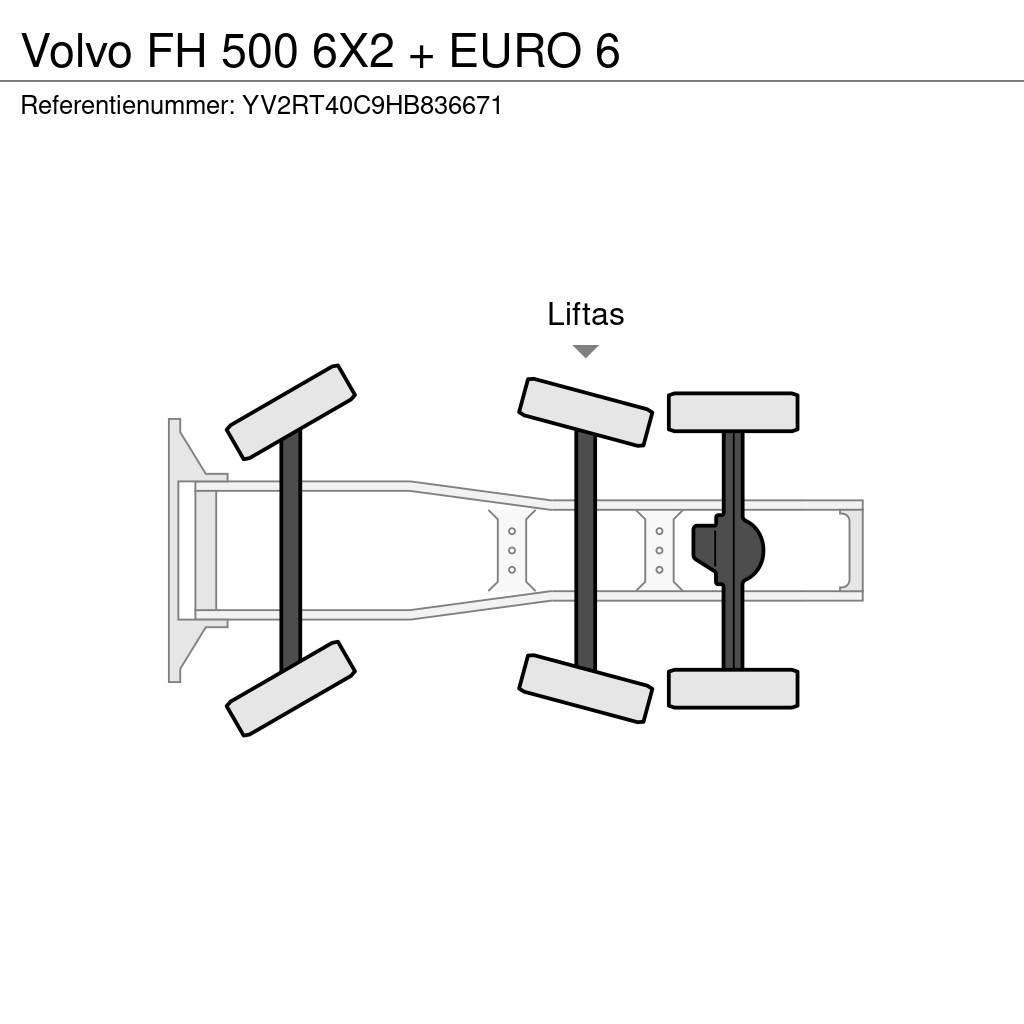 Volvo FH 500 6X2 + EURO 6 Autotractoare