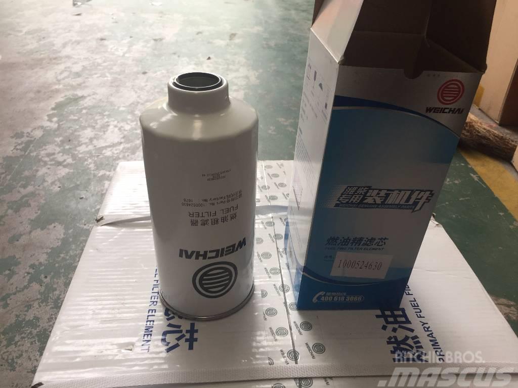 Weichai fuel filter 1000524630 original Hidraulice