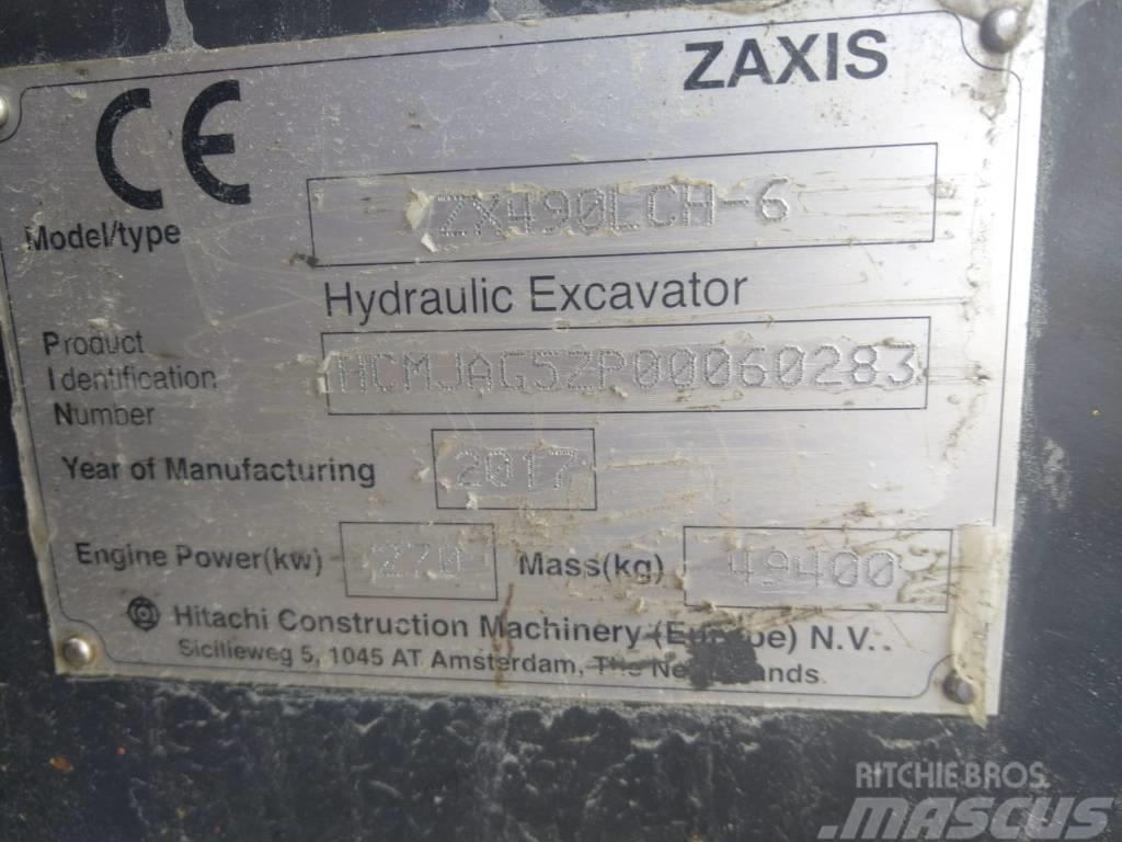 Hitachi ZX 490 LC H-6 Excavatoare pe senile