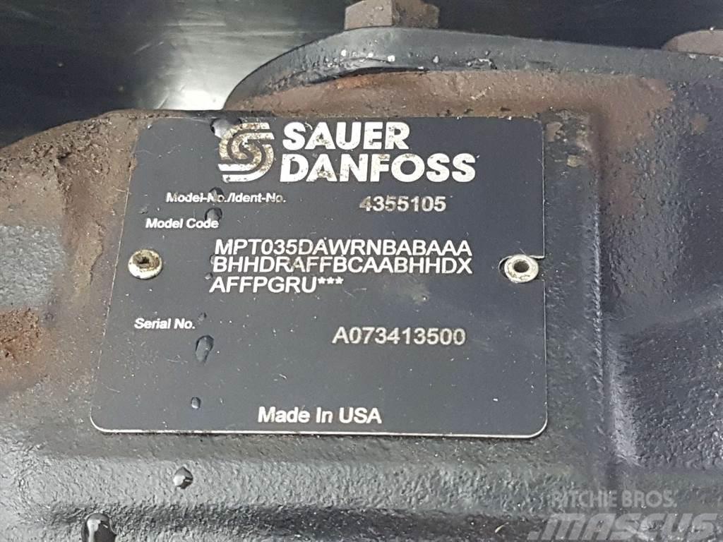 Sauer Danfoss MPT035DAWR-4355105-Load sensing pump Hidraulice
