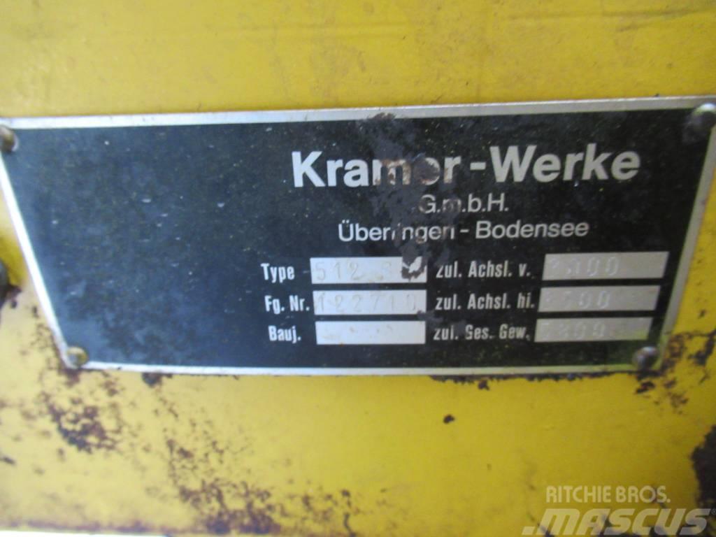 Kramer 512 SL KAUHA + PIIKIT Incarcator pe pneuri