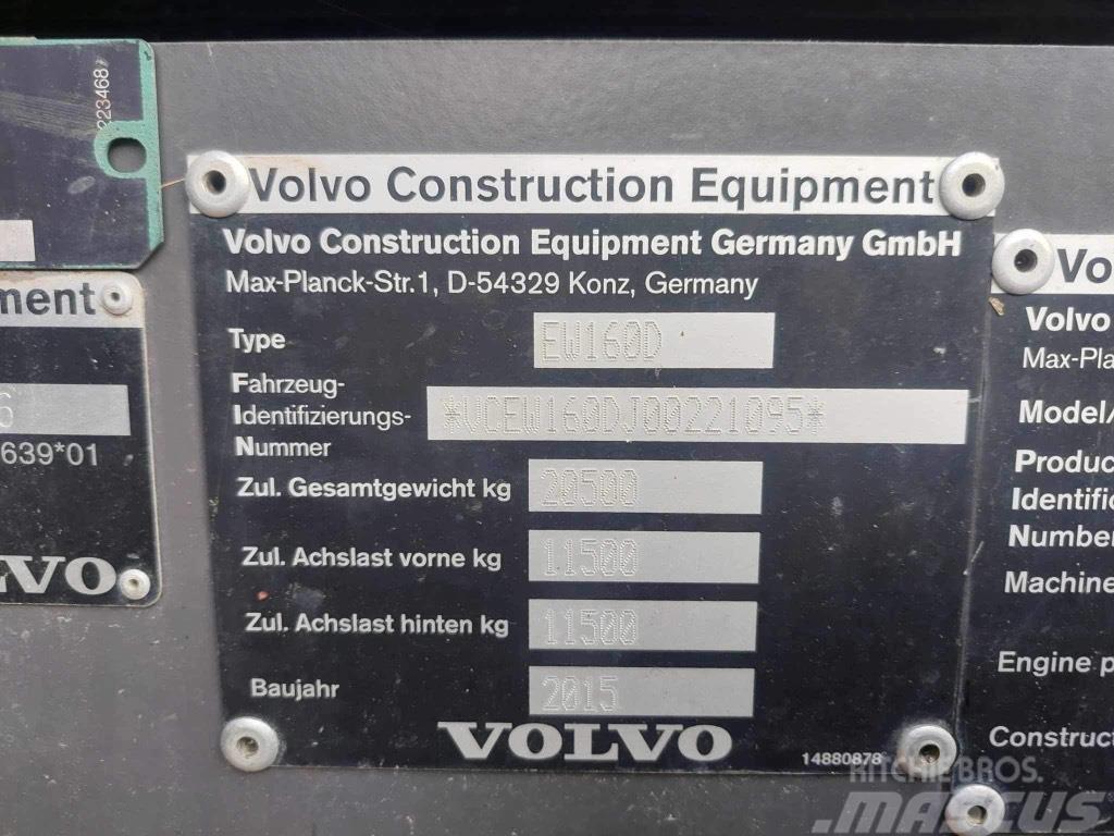 Volvo EW 160 D Excavatoare cu roti