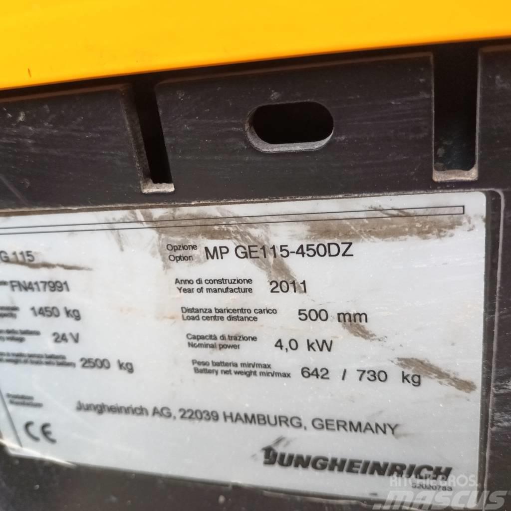 Jungheinrich EFG 115 Stivuitor electric