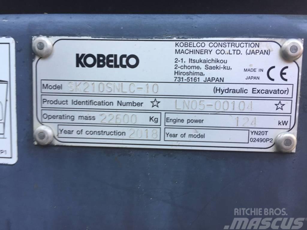 Kobelco SK210SNLC-10 Excavatoare pe senile