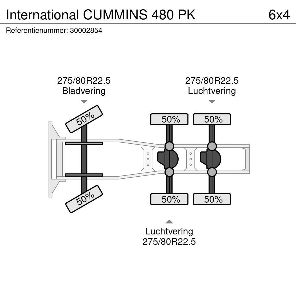 International CUMMINS 480 PK Autotractoare
