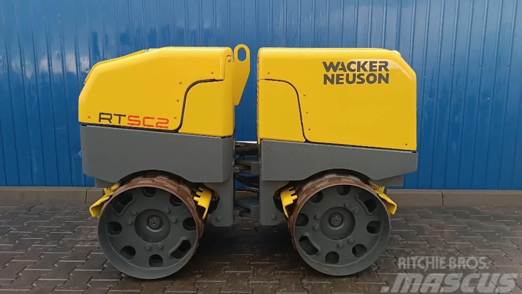 Wacker Neuson RT 82 SC-2 AMMANN RAMMAX 1575 Cilindri compactori dubli